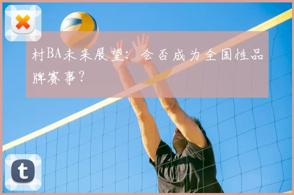 村BA未来展望:会否成为全国性品牌赛事?